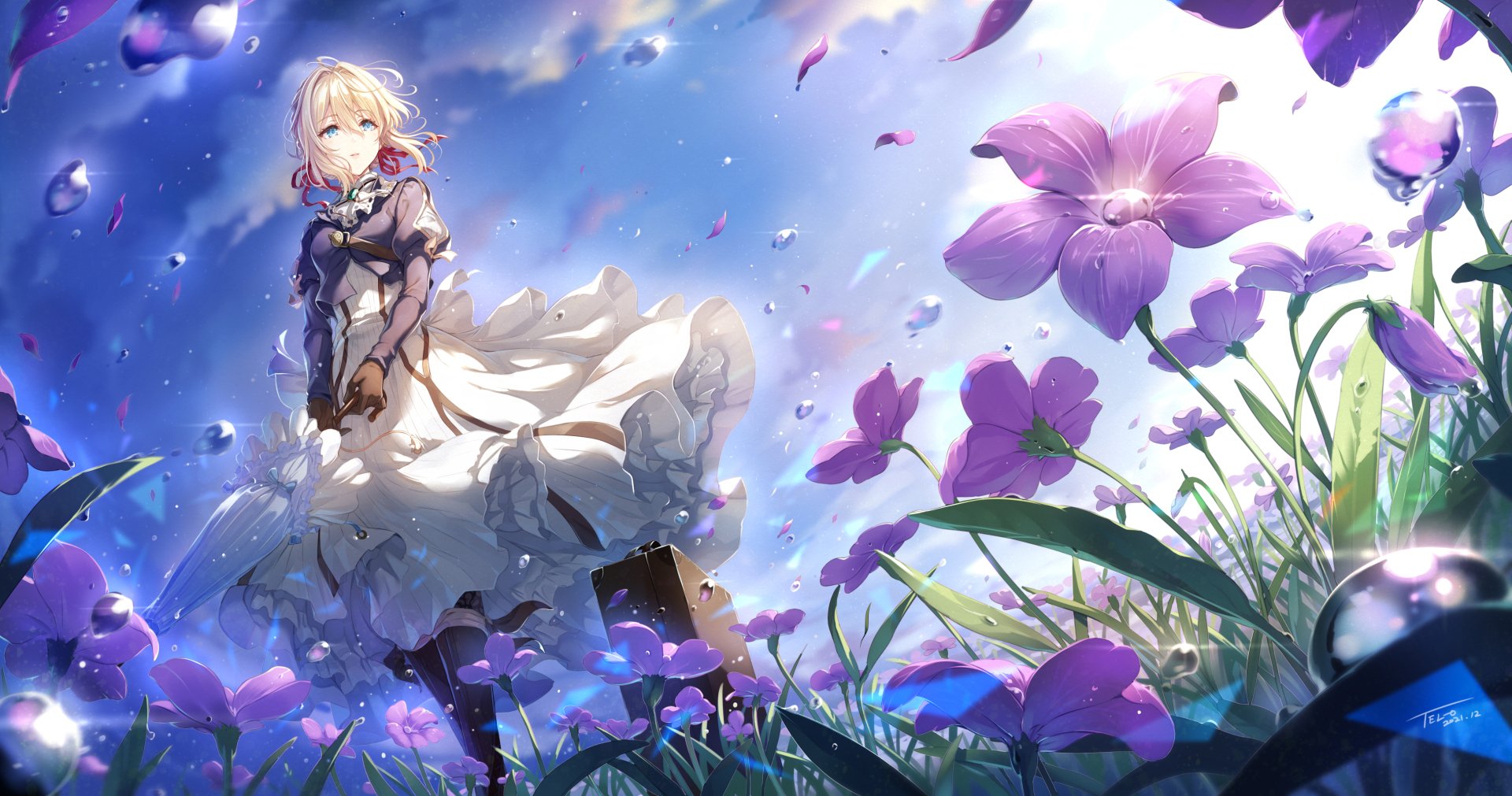 Download Violet Evergarden (Character) Anime Violet Evergarden HD Wallpaper