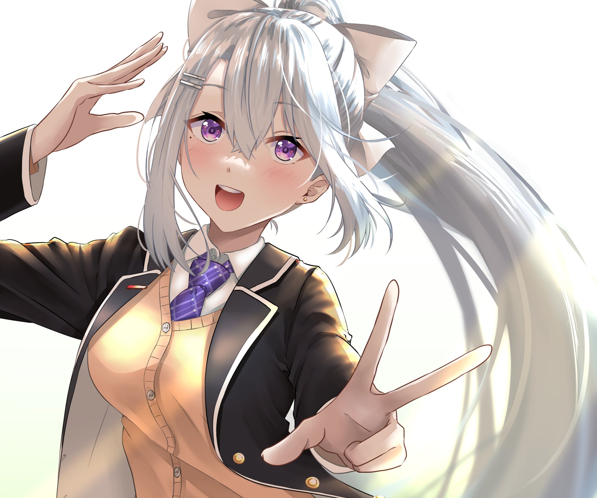 Download Nijisanji Higuchi Kaede Anime Virtual Youtuber HD Wallpaper