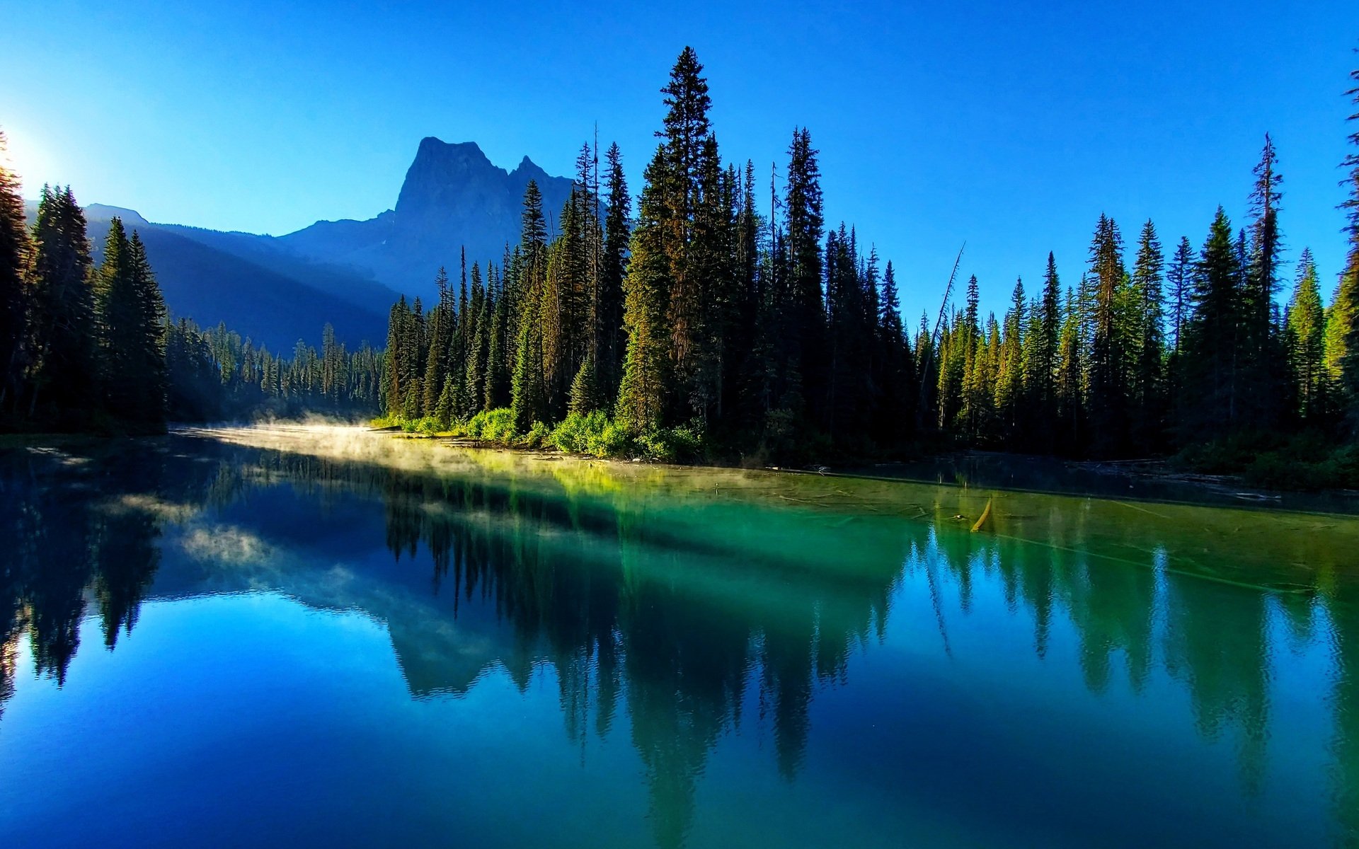 Serene Nature Reflection: Stunning HD Landscape Wallpaper | 1920x1200 ...