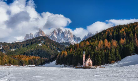 alps religious church HD Desktop Wallpaper | Background Image