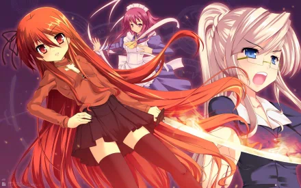 Anime Shakugan No Shana HD Desktop Wallpaper | Background Image
