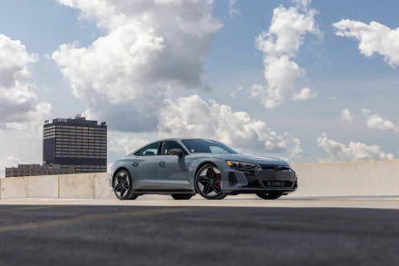 electric car vehicle Audi RS e-Tron GT HD Desktop Wallpaper | Background Image