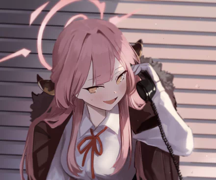 Rikuhachima Aru video game Blue Archive HD Desktop Wallpaper | Background Image