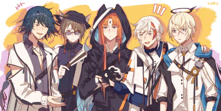 Mr.Nothing (Arknights) Executor (Arknights) Phantom (Arknights) Passenger (Arknights) Elysium (Arknights) video game Arknights HD Desktop Wallpaper | Background Image