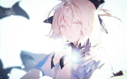 Sakura Saber Anime Fate/Grand Order HD Desktop Wallpaper | Background Image