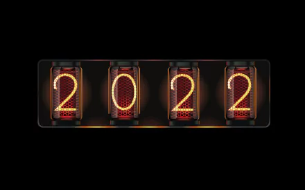 holiday New Year 2022 HD Desktop Wallpaper | Background Image