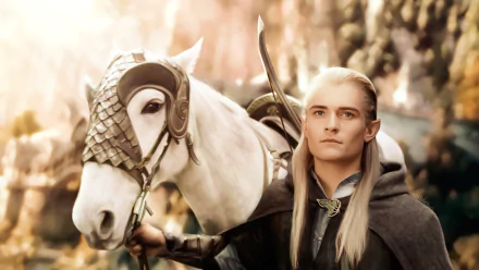 Orlando Bloom Legolas movie The Lord of the Rings: The Fellowship of the Ring HD Desktop Wallpaper | Background Image