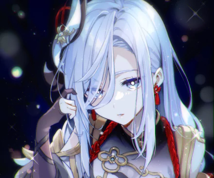 Shenhe (Genshin Impact) video game Genshin Impact HD Desktop Wallpaper | Background Image