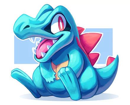 Totodile (Pokémon) Anime Pokémon HD Desktop Wallpaper | Background Image