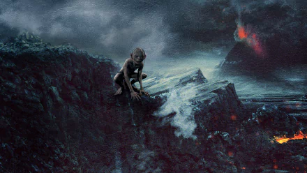 Gollum movie The Lord of the Rings: The Two Towers HD Desktop Wallpaper | Background Image
