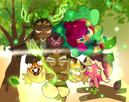 Millennial Tree Cookie (Cookie Run) Maple Panda Cookie (Cookie Run) Fig Cookier (Cookie Run) Churro Cookie (Cookie Run) Choco Ring Lion Cookie (Cookie Run) Buttershell Fox Cookie (Cookie Run) Beet Cookie (Cookie Run) video game Cookie Run: OvenBreak HD Desktop Wallpaper | Background Image