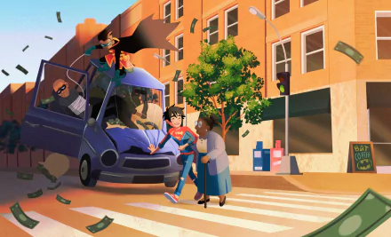 DC Comics Damian Wayne Jon Kent Robin (DC Comics) Superboy Comic Super-Sons HD Desktop Wallpaper | Background Image