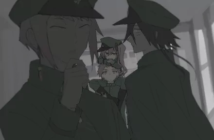 Michizō Tachihara Tetchō Suehiro Teruko Ōkura Saigiku Jōno Anime Bungou Stray Dogs HD Desktop Wallpaper | Background Image