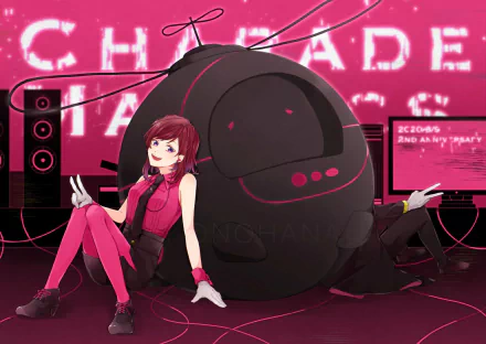 Sena Hiyori video game Charade Maniacs HD Desktop Wallpaper | Background Image