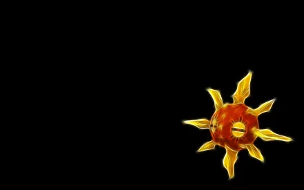 Solrock (Pokémon) Anime Pokemon HD Desktop Wallpaper | Background Image