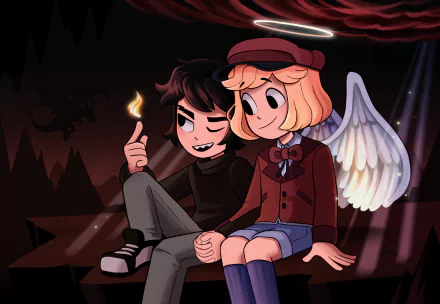 Pip Pirrup Damien Thorn (South Park) TV Show South Park HD Desktop Wallpaper | Background Image