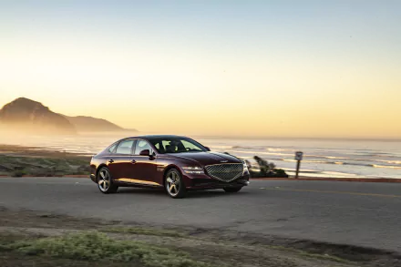 Genesis G80 3.5T AWD Sport vehicle Genesis G80 HD Desktop Wallpaper | Background Image