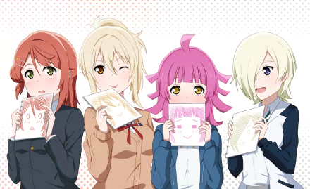 Ayumu Uehara Rina Tennoji Ai Miyashita Mia Taylor Anime Love Live! Nijigasaki High School Idol Club HD Desktop Wallpaper | Background Image