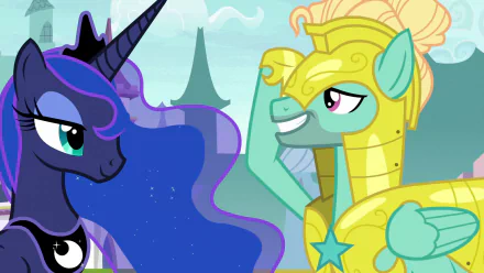 Zephyr Breeze Princess Luna TV Show My Little Pony: Friendship Is Magic HD Desktop Wallpaper | Background Image