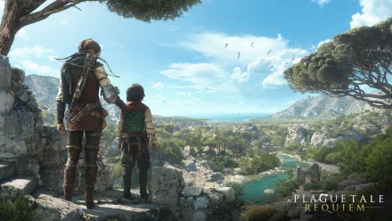 Hugo de Rune Amicia de Rune video game A Plague Tale: Requiem HD Desktop Wallpaper | Background Image