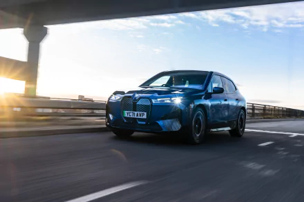 SUV vehicle BMW iX xDrive40 Sport HD Desktop Wallpaper | Background Image