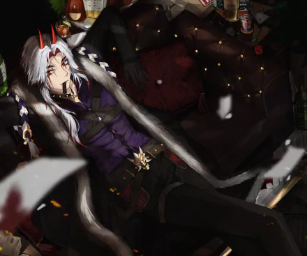 Arataki Itto video game Genshin Impact HD Desktop Wallpaper | Background Image