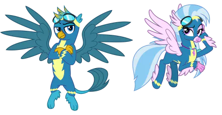 Silverstream (My Little Pony: Friendship is Magic) Gallus (My Little Pony) TV Show My Little Pony: Friendship Is Magic HD Desktop Wallpaper | Background Image
