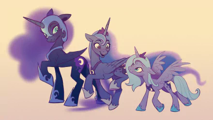 Princess Luna TV Show My Little Pony: Friendship Is Magic HD Desktop Wallpaper | Background Image