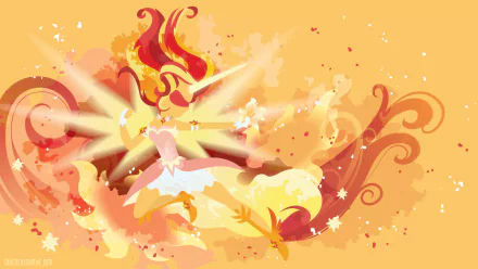 minimalist Daydream Shimmer Sunset Shimmer movie My Little Pony: Equestria Girls - Friendship Games HD Desktop Wallpaper | Background Image