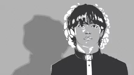 V (Kim Taehyung) music BTS HD Desktop Wallpaper | Background Image