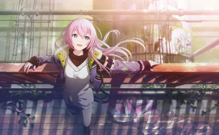 Luka Megurine video game Project Sekai: Colorful Stage! feat. Hatsune Miku HD Desktop Wallpaper | Background Image