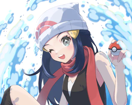 Dawn (Pokémon) Pokémon: Diamond and Pearl Anime Pokemon HD Desktop Wallpaper | Background Image