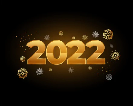 holiday New Year 2022 HD Desktop Wallpaper | Background Image