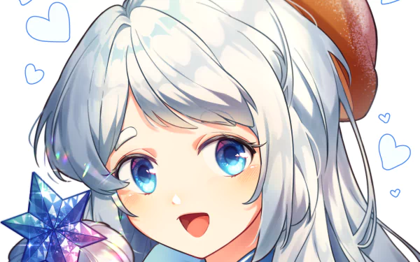 Cream Puff Cookie (Cookie Run) video game COOKIE RUN: KINGDOM HD Desktop Wallpaper | Background Image