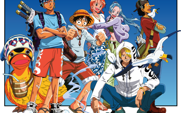 Anime One Piece Roronoa Zoro Nefertari Vivi Tony Tony Chopper Nami Monkey D. Luffy Usopp Sanji HD Wallpaper | Background Image