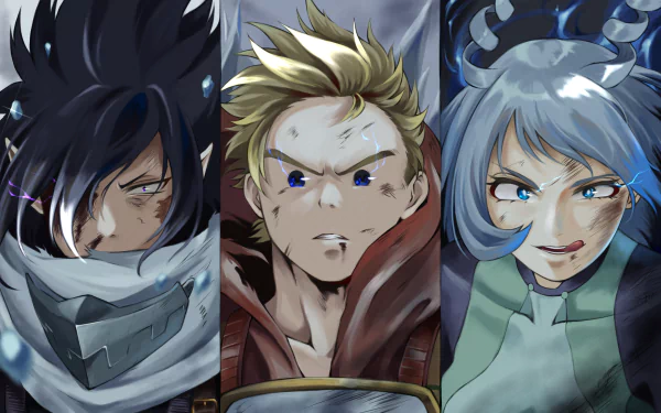 Mirio Togata Nejire Hado Tamaki Amajiki Anime My Hero Academia HD Desktop Wallpaper | Background Image