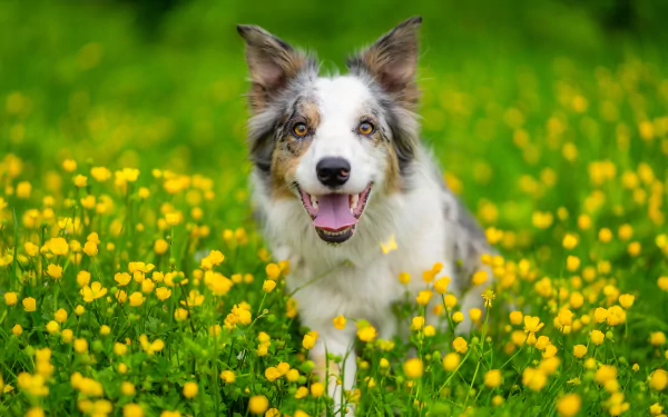 Animal border collie HD Desktop Wallpaper | Background Image