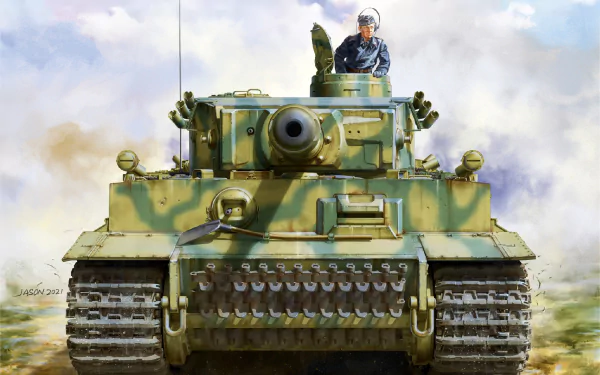 Panzer VI military tank HD Desktop Wallpaper | Background Image