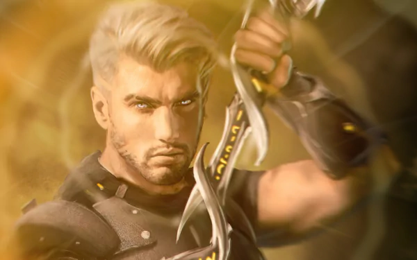 dagger fantasy warrior fantasy warrior HD Desktop Wallpaper | Background Image