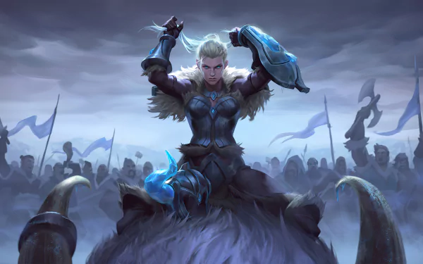 Sejuani (League Of Legends) video game League Of Legends HD Desktop Wallpaper | Background Image