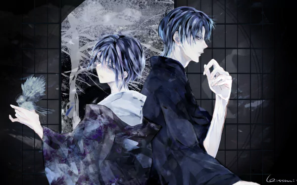 Shigure Sohma Akito Sohma Anime Fruits Basket HD Desktop Wallpaper | Background Image