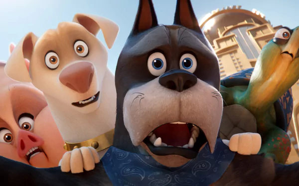 movie DC League of Super-Pets HD Desktop Wallpaper | Background Image