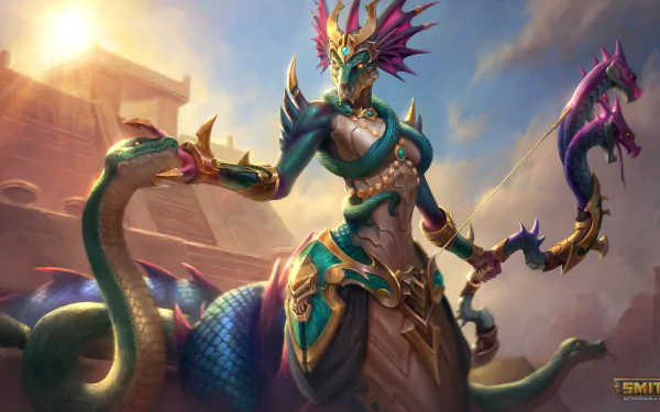  Noxious Naga Medusa