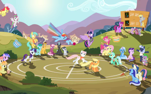 TV Show My Little Pony: Friendship Is Magic HD Desktop Wallpaper | Background Image