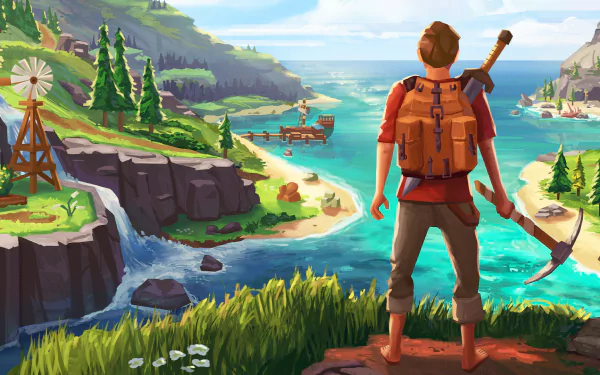 video game Len's Island HD Desktop Wallpaper | Background Image