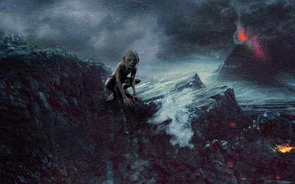 Gollum movie The Lord of the Rings: The Two Towers HD Desktop Wallpaper | Background Image