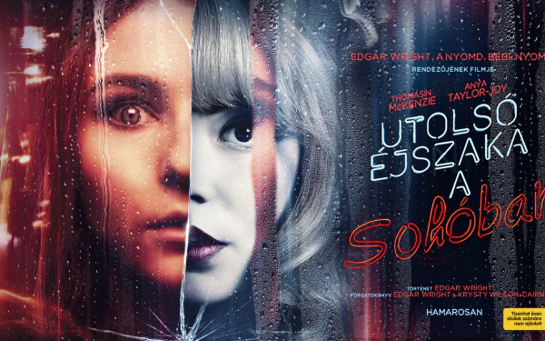 Thomasin McKenzie Anya Taylor-Joy movie Last Night in Soho HD Desktop Wallpaper | Background Image