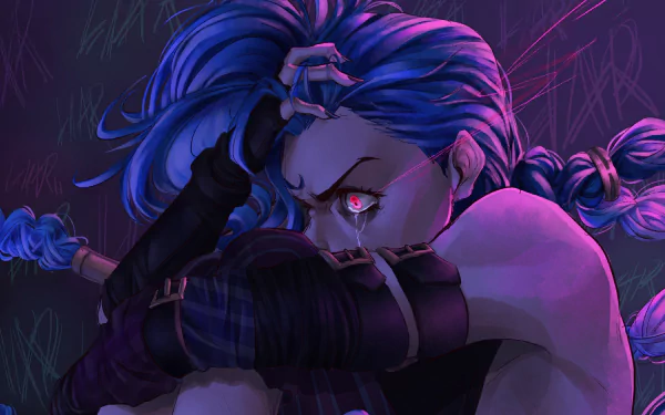 Jinx (League Of Legends) TV Show Arcane HD Desktop Wallpaper | Background Image