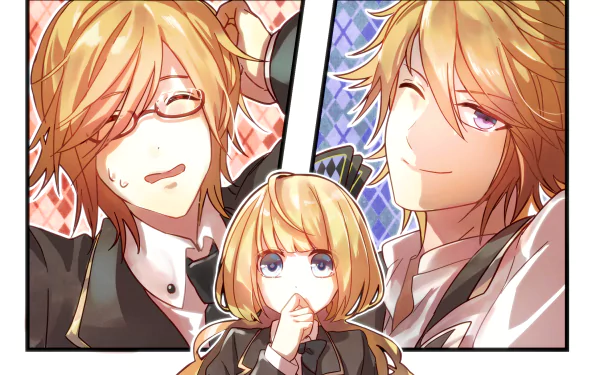 Jean Lupin Emily Whiteley Anime Eikoku Tantei Mysteria HD Desktop Wallpaper | Background Image