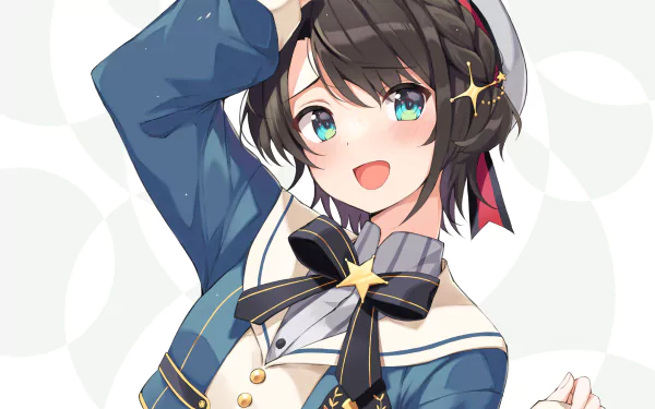 hololive Oozora Subaru Anime Virtual Youtuber HD Desktop Wallpaper | Background Image